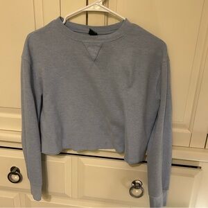 Wild Fable Sky Blue Ribbed Top